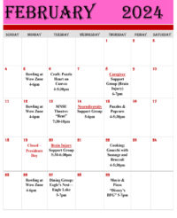 SMILES CIL February 2024 Events Calendar